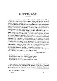 Noticias. Boletín de la Real Academia de la Historia, tomo 50 (mayo 1907). Cuaderno V / [Fidel Fita] | Biblioteca Virtual Miguel de Cervantes
