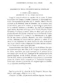 Fragmentos de la correspondecia epistolar del P. Andrés Marcos Burriel, existentes en el Museo Británico / Fidel Fita | Biblioteca Virtual Miguel de Cervantes