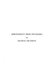 Artes plásticas y música tonadillesca / José Miguel Ruiz Morales | Biblioteca Virtual Miguel de Cervantes