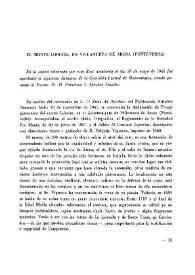 El monte Lobeira, en Villanueva de Arosa (Pontevedra) / Francisco J. Sánchez Cantón | Biblioteca Virtual Miguel de Cervantes