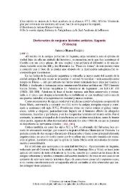 Declaración de conjunto histórico-artístico. Sagunto (Valencia) / Antonio Blanco Freijeiro | Biblioteca Virtual Miguel de Cervantes