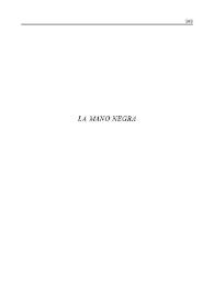 La Mano Negra / José María Rodríguez Méndez | Biblioteca Virtual Miguel de Cervantes