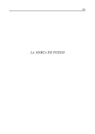 La marca de fuego / José María Rodríguez Méndez | Biblioteca Virtual Miguel de Cervantes