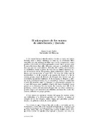 El micro-género de los sonetos de sátira literaria y Quevedo / María Grazia Profeti | Biblioteca Virtual Miguel de Cervantes
