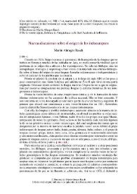 Nuevas discusiones sobre el origen de los indoeuropeos / Martín Almagro Basch | Biblioteca Virtual Miguel de Cervantes
