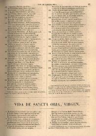 Vida de Santa Oria, Virgen / Gonzalo de Berceo | Biblioteca Virtual Miguel de Cervantes