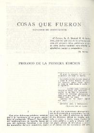 Cosas que fueron : cuadros de costumbres / Pedro Antonio de Alarcón | Biblioteca Virtual Miguel de Cervantes