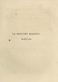 La montaña maldita : tradición suiza / Gertrudis Gómez de Avellaneda | Biblioteca Virtual Miguel de Cervantes