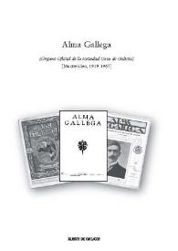 Alma gallega / edición Luis Alonso Girgado e María Vilariño Suárez | Biblioteca Virtual Miguel de Cervantes