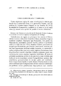 Coria compostelana y templaria / Fidel Fita | Biblioteca Virtual Miguel de Cervantes