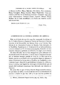 "Compendio de la Historia General de América" / R. Beltrán Rozpide | Biblioteca Virtual Miguel de Cervantes