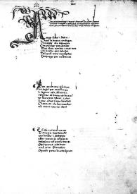 [Cancionero del Conde de Haro] (GB1) | Biblioteca Virtual Miguel de Cervantes