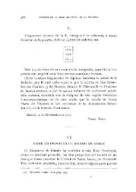 Sobre un proyecto de escudo de armas / Adolfo Herrera y F. Fernández de Béthencout | Biblioteca Virtual Miguel de Cervantes