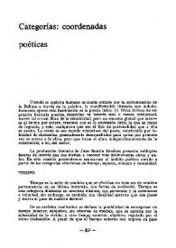 Categorías : coordenadas poéticas / Rosalba Fernández Contreras | Biblioteca Virtual Miguel de Cervantes
