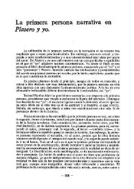 La primera persona narrativa en Platero y yo / M.ª Isabel Romás | Biblioteca Virtual Miguel de Cervantes