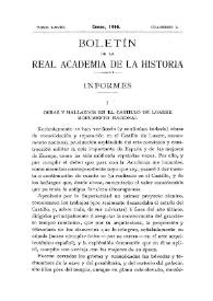 Obras y hallazgos en el Castillo de Loarre. Monumento Nacional / Ricardo del Arco | Biblioteca Virtual Miguel de Cervantes