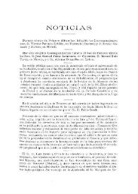 Boletín de la Real Academia de la Historia, tomo 68 (marzo 1916). Cuaderno III. Noticias / [Juan Pérez de Guzmán] | Biblioteca Virtual Miguel de Cervantes