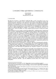 La polisemia verbal que muestra la Lexicografía / Paz Battaner y Sergi Torner | Biblioteca Virtual Miguel de Cervantes