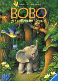 Ilustraciones para "Bobo ganz allein im Urwald" / Ulises Wensell | Biblioteca Virtual Miguel de Cervantes