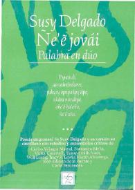 Ñe e jovái : palabra en dúo / Susy Delgado | Biblioteca Virtual Miguel de Cervantes