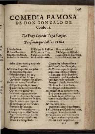 Don Gonzalo de Cordoua | Biblioteca Virtual Miguel de Cervantes