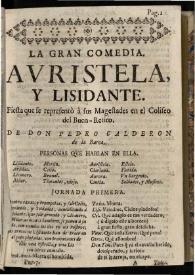 Auristela y Lisidante | Biblioteca Virtual Miguel de Cervantes