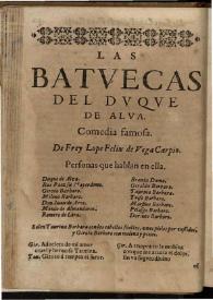 Las Batuecas del Duque de Alva | Biblioteca Virtual Miguel de Cervantes