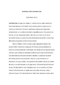 Semblanza crítica: Luis Mateo Díez / Carlos Javier García | Biblioteca Virtual Miguel de Cervantes