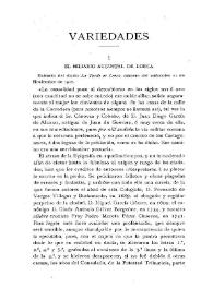 El miliario augustal de Lorca / Francisco Escobar | Biblioteca Virtual Miguel de Cervantes