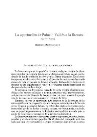 La aportación de Palacio Valdés a la literatura minera / Benigno Delmiro Coto | Biblioteca Virtual Miguel de Cervantes