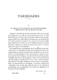 El libro de los retratos de varones ilustres y memorables de Francisco Pacheco / J.P. de G. y G. | Biblioteca Virtual Miguel de Cervantes
