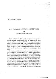 Unas cuartillas inéditas de Palacio Valdés / por Mariano Sánchez de Palacios | Biblioteca Virtual Miguel de Cervantes
