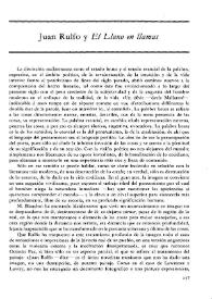 Juan Rulfo y "El Llano en llamas" / Amalia Iniesta | Biblioteca Virtual Miguel de Cervantes