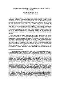 De la picaresca al "bildungsroman": la "vida" de Torres Villarroel / Manuel María Pérez López | Biblioteca Virtual Miguel de Cervantes