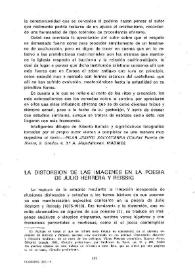 La distorsión de la imágenes en la poesía de Julio Herrera y Reissig / Laura N. de Villavicencio | Biblioteca Virtual Miguel de Cervantes