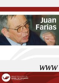 Juan Farias | Biblioteca Virtual Miguel de Cervantes