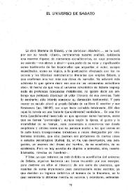 El universo de Sábato / Héctor Óscar Ciarlo | Biblioteca Virtual Miguel de Cervantes