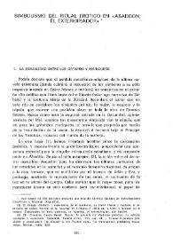 Simbolismo del ritual erótico en "Abaddón, el exterminador" / María Rosa Lojo de Beuter | Biblioteca Virtual Miguel de Cervantes