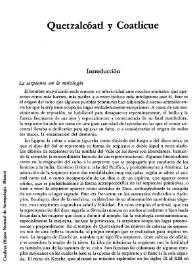Quetzalcóatl y Coatlicue / Carlos D'Ors Führer | Biblioteca Virtual Miguel de Cervantes