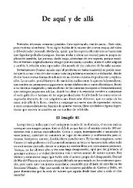 De aquí y de allá / José Agustín Mahieu | Biblioteca Virtual Miguel de Cervantes