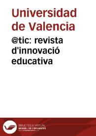 @tic: revista d'innovació educativa | Biblioteca Virtual Miguel de Cervantes