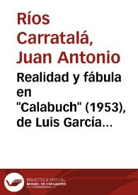 Realidad y fábula en "Calabuch" (1953), de Luis García Berlanga / Juan A. Ríos Carratalá | Biblioteca Virtual Miguel de Cervantes
