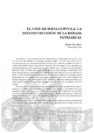 El cine de Sofia Coppola: La deconstrucción de la mirada patriarcal | Biblioteca Virtual Miguel de Cervantes