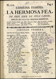 La hermosa fea / de Lope de Vega Carpio | Biblioteca Virtual Miguel de Cervantes