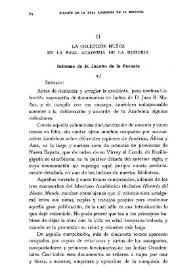 La Colección Muñoz en la Real Academia de la Historia / Jacobo de la Pezuela | Biblioteca Virtual Miguel de Cervantes