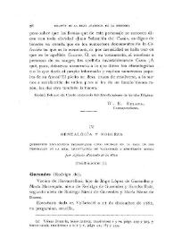 Genealogía y nobleza (Continuación) [VI] / por Alfredo Basanta de la Riva | Biblioteca Virtual Miguel de Cervantes