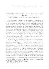 Documentos referentes a la prisión de Boabdil en 1483 / por el reverendo padre Luciano Serrano | Biblioteca Virtual Miguel de Cervantes