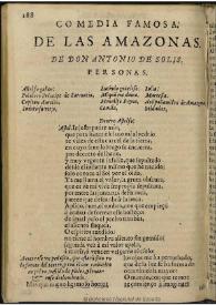 Las amazonas [1681] / de Don Antonio de Solís | Biblioteca Virtual Miguel de Cervantes