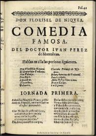 Don Florisel de Niquea ... / del doctor Iuan Perez de Montaluan | Biblioteca Virtual Miguel de Cervantes
