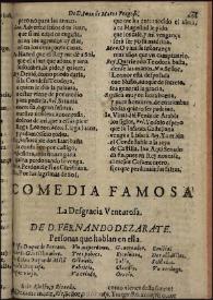 La desgracia venturosa / de D. Fernando de Zarate | Biblioteca Virtual Miguel de Cervantes